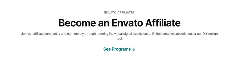 Become an Envato Affiliate