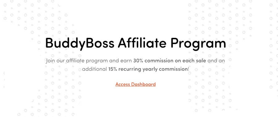 BuddyBoss Affiliate Program