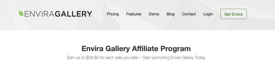 Envira Gallery Affiliate Program