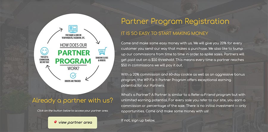 Partner Program Registration